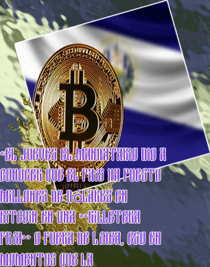Bitcoin a dólar el salvador